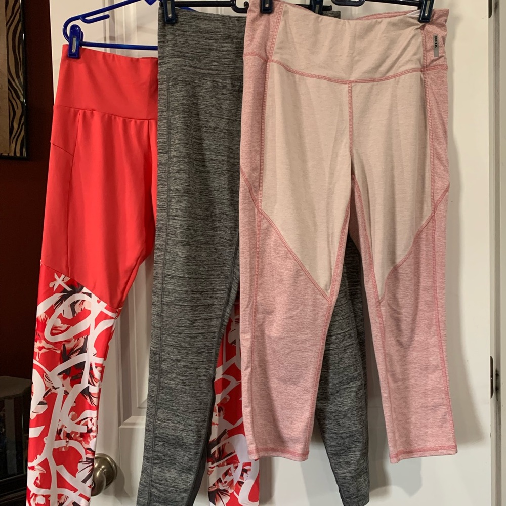 3 pair of leggings Sz Med